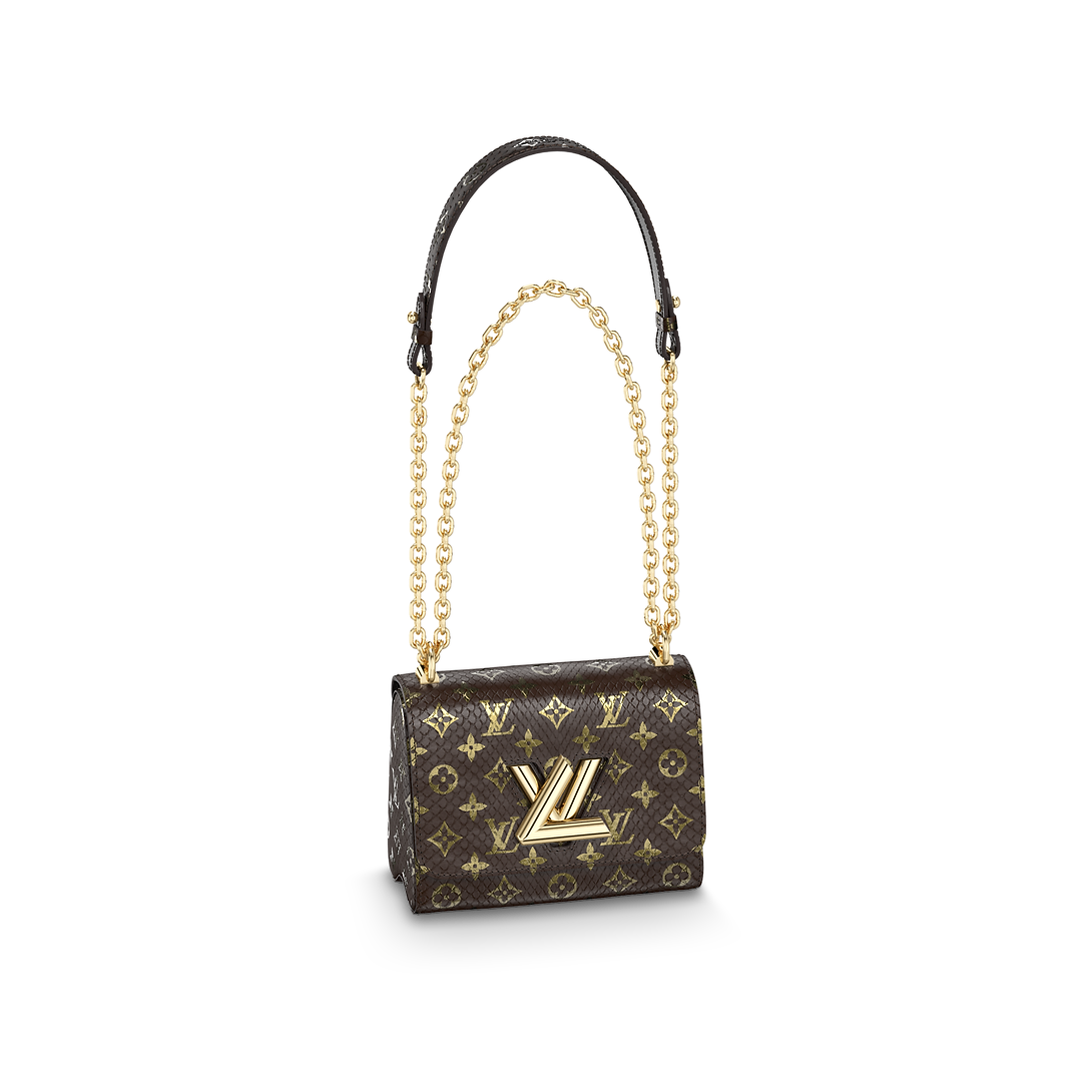 Twist PM Python Handbags LOUIS VUITTON